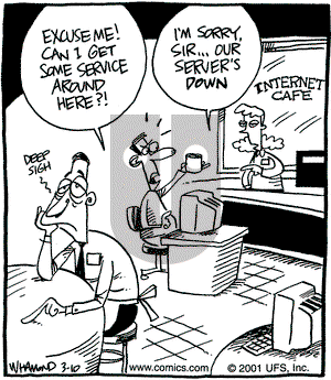 Reality Check on Saturday March 10, 2001 Comic Strip