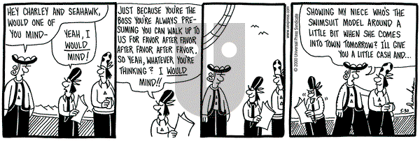 Overboard on Tuesday May 30, 2000 Comic Strip