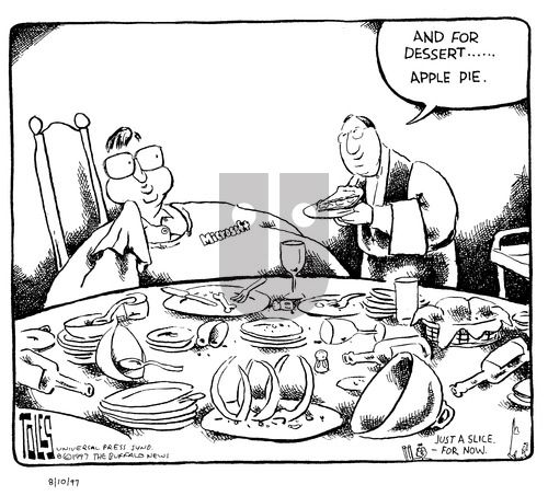 Tom Toles on Sunday August 10, 1997 Comic Strip