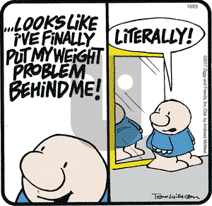 Ziggy on Monday December 25, 2017 Comic Strip