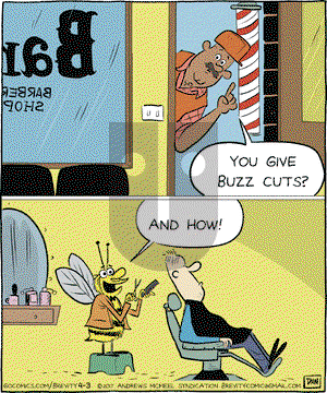 Brevity on Monday April 3, 2017 Comic Strip