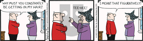 The Born Loser on Wednesday March 19, 2025 Comic Strip