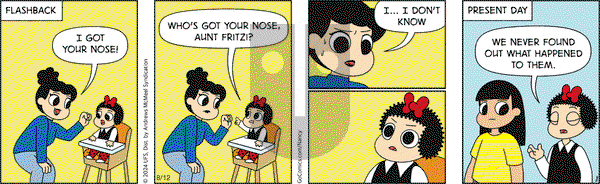 Nancy - Monday August 12, 2024 Comic Strip