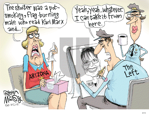 Glenn McCoy on Tuesday January 11, 2011 Comic Strip