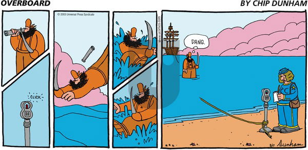 Overboard on Monday August 25, 2003 Comic Strip