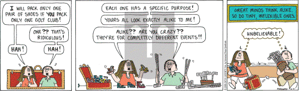 Cathy Classics - Saturday June 21, 2008 Comic Strip