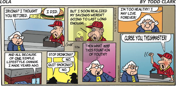 Lola on Sunday May 30, 2010 Comic Strip