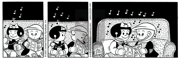 Nancy on Friday January 5, 2007 Comic Strip