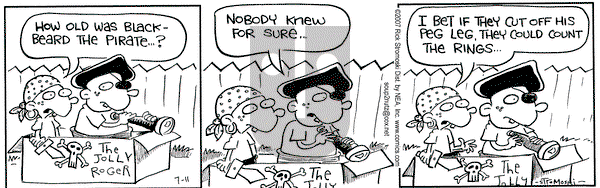 Soup to Nutz - Old on Wednesday July 11, 2007 Comic Strip