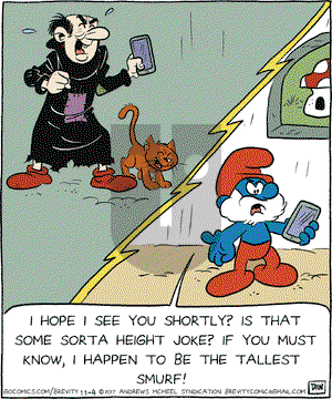 Brevity on Saturday November 4, 2017 Comic Strip