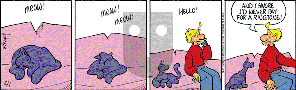 Arlo and Janis on Saturday February 7, 2015 Comic Strip