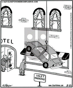 Close to Home on Saturday March 25, 2000 Comic Strip
