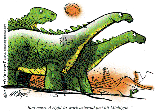 Henry Payne on Monday December 10, 2012 Comic Strip