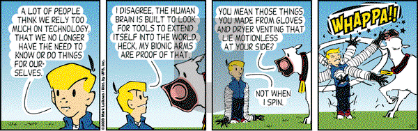 Cow and Boy Classics on Thursday March 12, 2009 Comic Strip