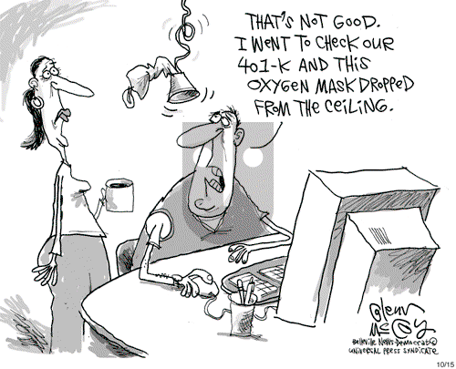 Glenn McCoy on Wednesday October 15, 2008 Comic Strip