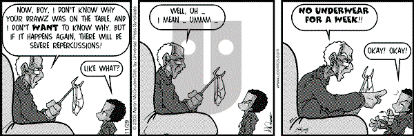 The Boondocks on Saturday July 2, 2011 Comic Strip