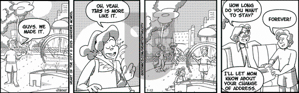 Heart of the City on 2025-07-12 Comic Strip