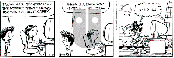 Grand Avenue on Monday June 16, 2003 Comic Strip