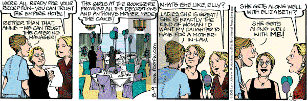 For Better or For Worse - Saturday August 9, 2008 Comic Strip