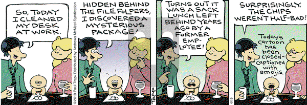 Thatababy on Thursday April 19, 2018 Comic Strip