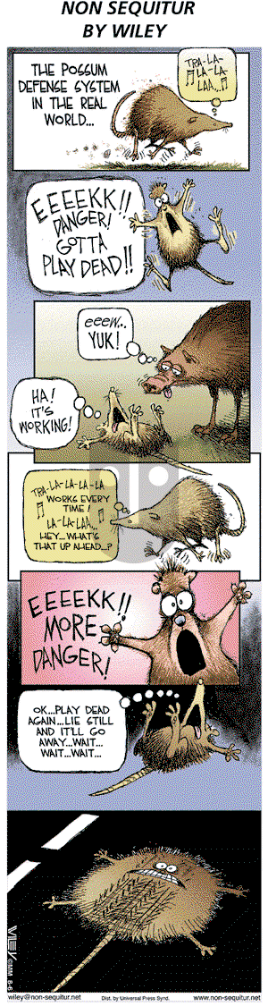 Non Sequitur on Sunday August 6, 2000 Comic Strip