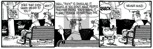 Monty on Friday May 13, 2005 Comic Strip