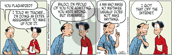 Baldo - Friday February 17, 2012 Comic Strip