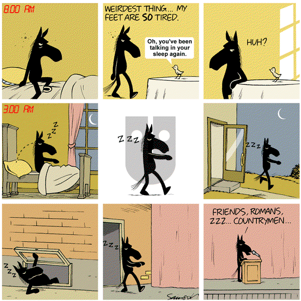 Dark Side of the Horse on Thursday February 24, 2011 Comic Strip