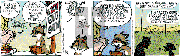 Over the Hedge on Tuesday December 27, 2011 Comic Strip
