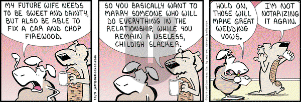 DeFlocked on Saturday November 9, 2019 Comic Strip