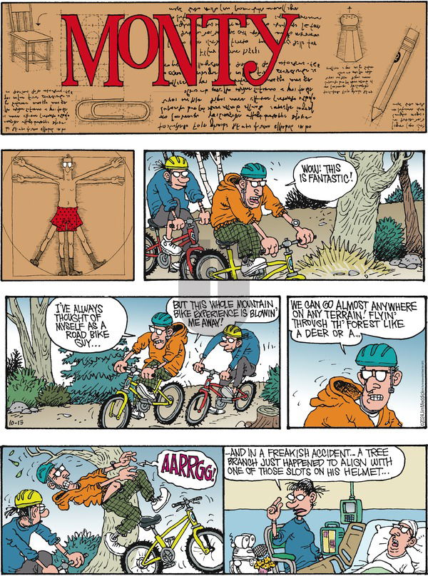 Monty - Sunday October 13, 2024 Comic Strip