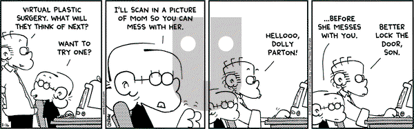 FoxTrot on Tuesday March 16, 2004 Comic Strip