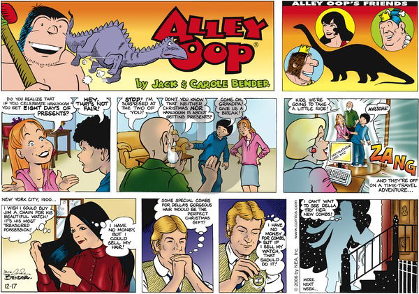 Alley Oop on Sunday December 17, 2006 Comic Strip