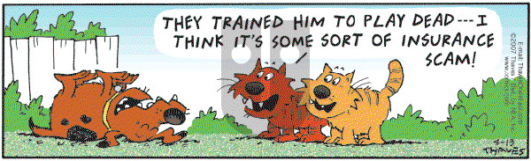 Frank and Ernest - Friday April 13, 2007 Comic Strip