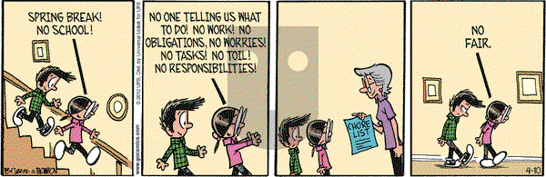 Grand Avenue on Tuesday April 10, 2012 Comic Strip