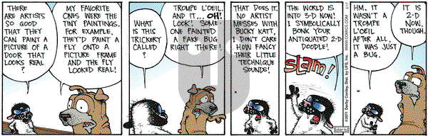 Get Fuzzy on Thursday February 17, 2011 Comic Strip