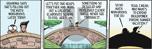 Grand Avenue on Thursday August 16, 2012 Comic Strip
