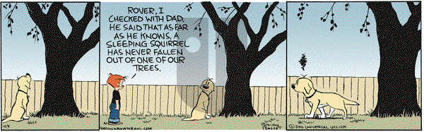 Red and Rover on Saturday April 9, 2011 Comic Strip