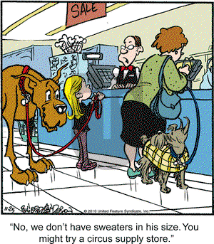 Marmaduke on Thursday November 25, 2010 Comic Strip