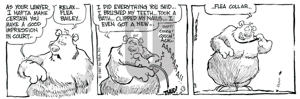 The Grizzwells - Monday May 12, 1997 Comic Strip