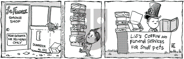 Lio on Monday January 22, 2018 Comic Strip