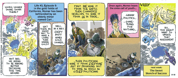 Non Sequitur on Sunday August 18, 1996 Comic Strip