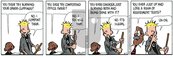 Frazz on Saturday June 11, 2005 Comic Strip