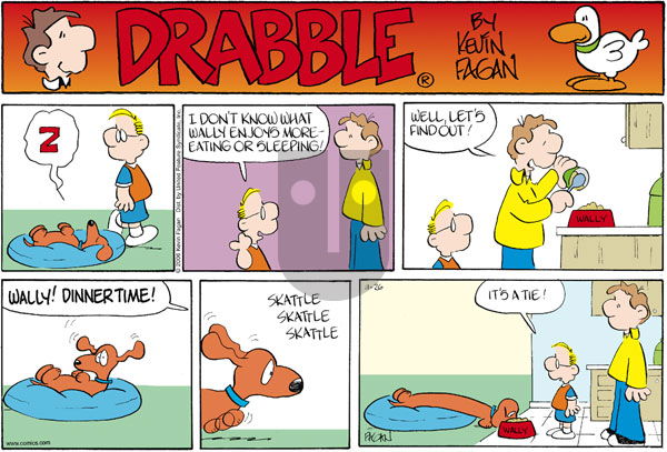 Drabble on Sunday November 26, 2006 Comic Strip