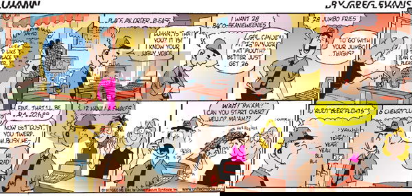 Luann on Tuesday February 24, 1998 Comic Strip