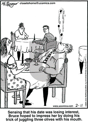 Close to Home on Sunday February 15, 2004 Comic Strip