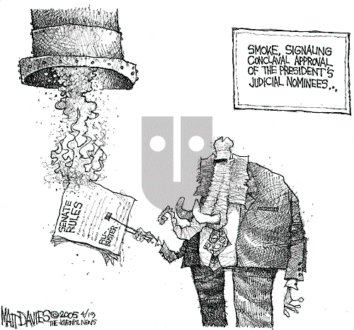 Matt Davies on Thursday April 28, 2005 Comic Strip