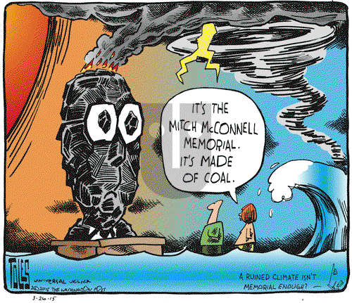Tom Toles on Thursday March 26, 2015 Comic Strip