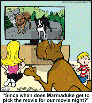 Marmaduke - Saturday October 12, 2024 Comic Strip