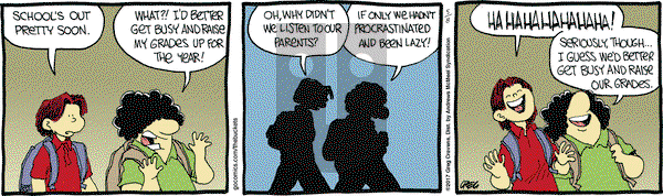 The Buckets on Monday May 8, 2017 Comic Strip